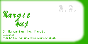 margit huj business card